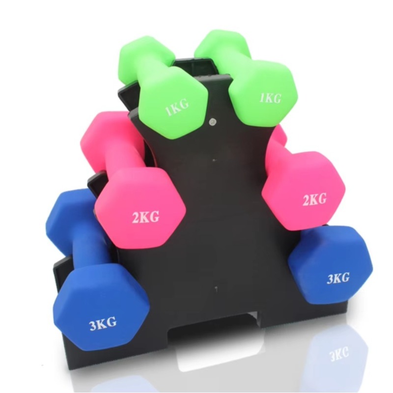 Home Gym Fitness - Porta Manubri a 3 Livelli, Struttura