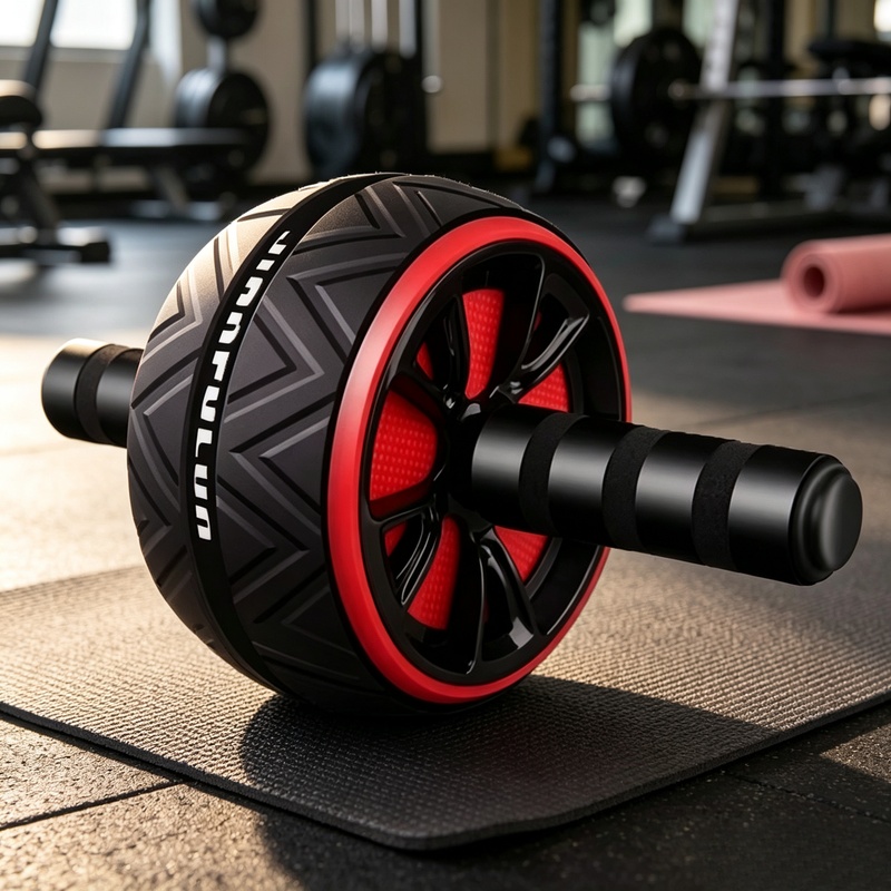 Home Gym Ideas - Ruota per Addominali Antiscivolo, Attrezzo Fitness