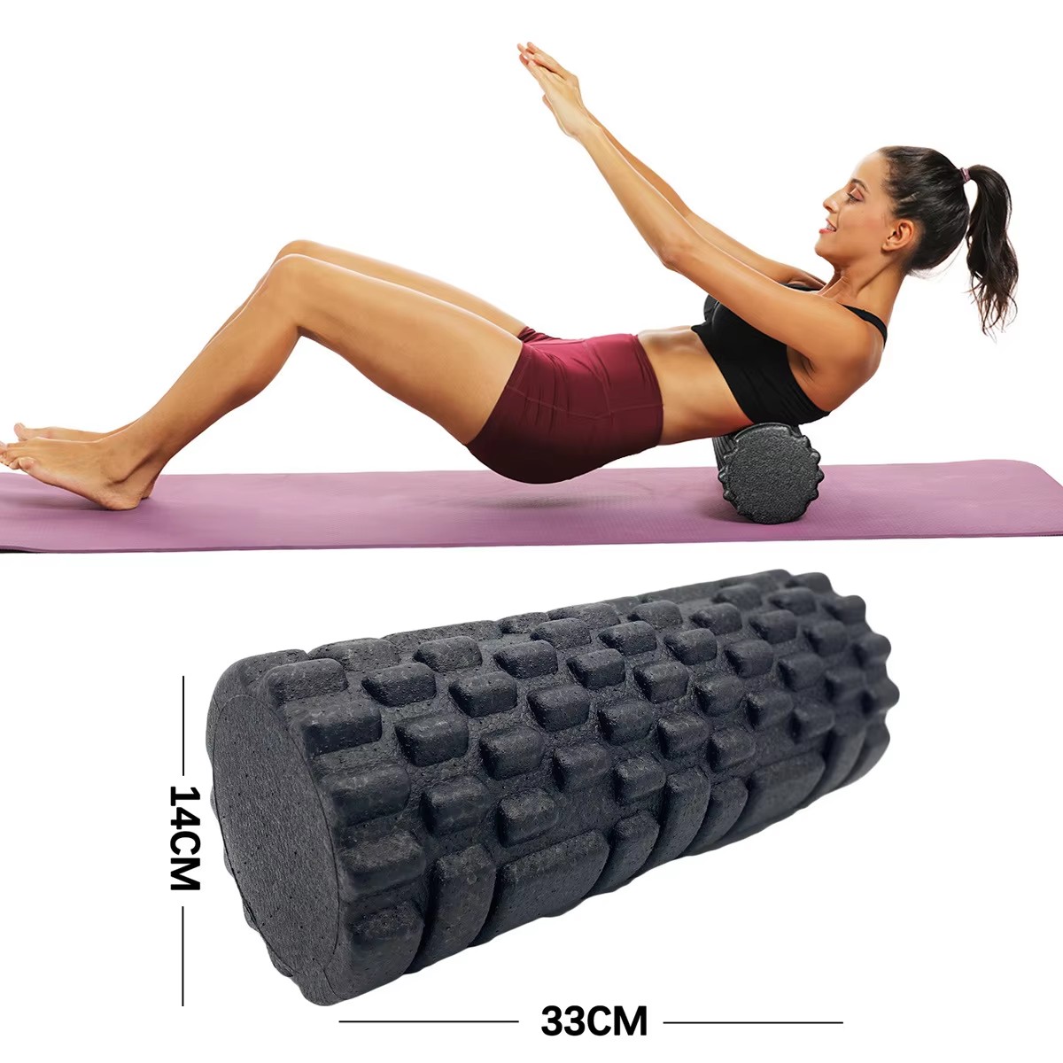 Home Gym Pilates - 30/33 centimetri Fitness Rullo di Schiuma