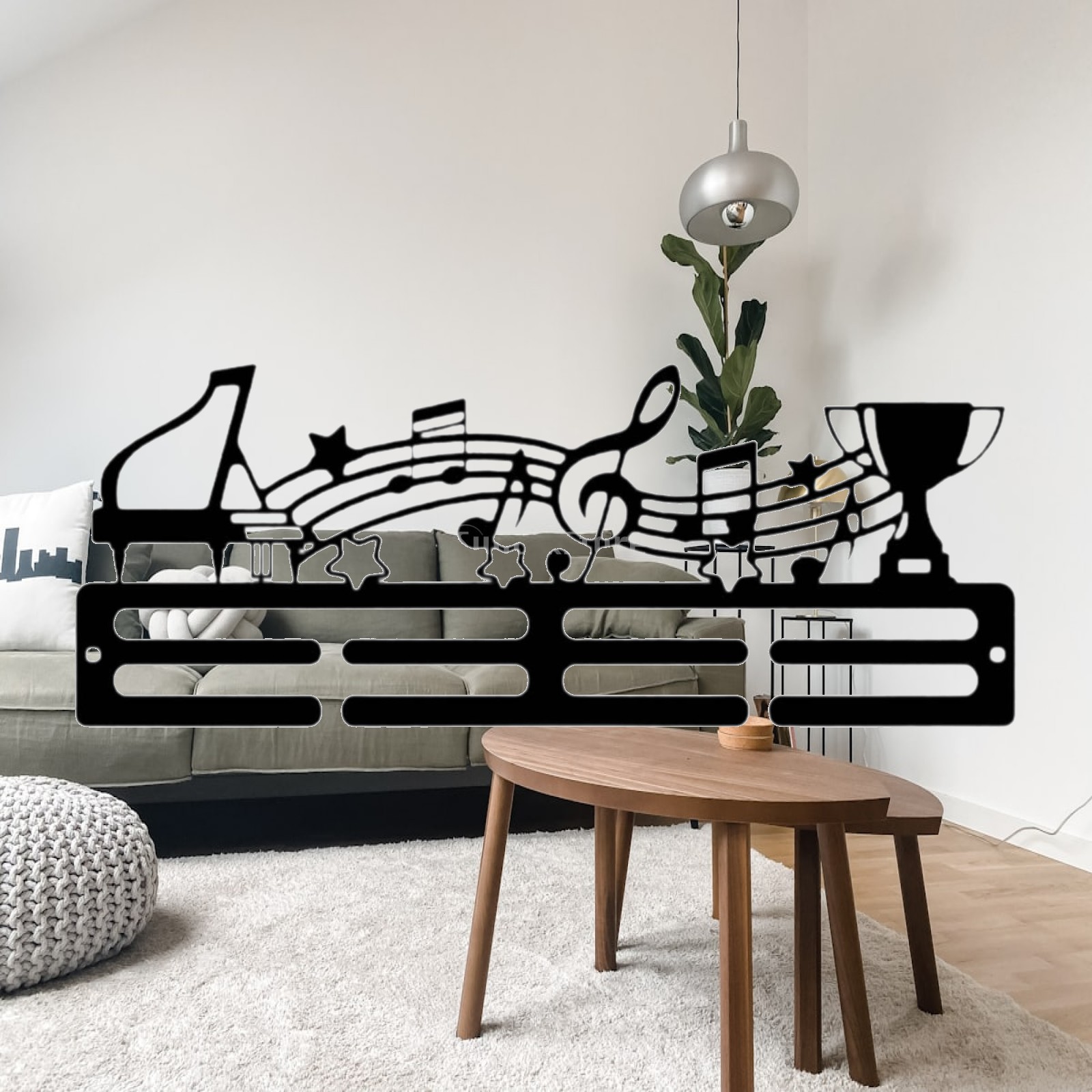 Home Gym Installation - Supporto per Medaglie da Parete in
