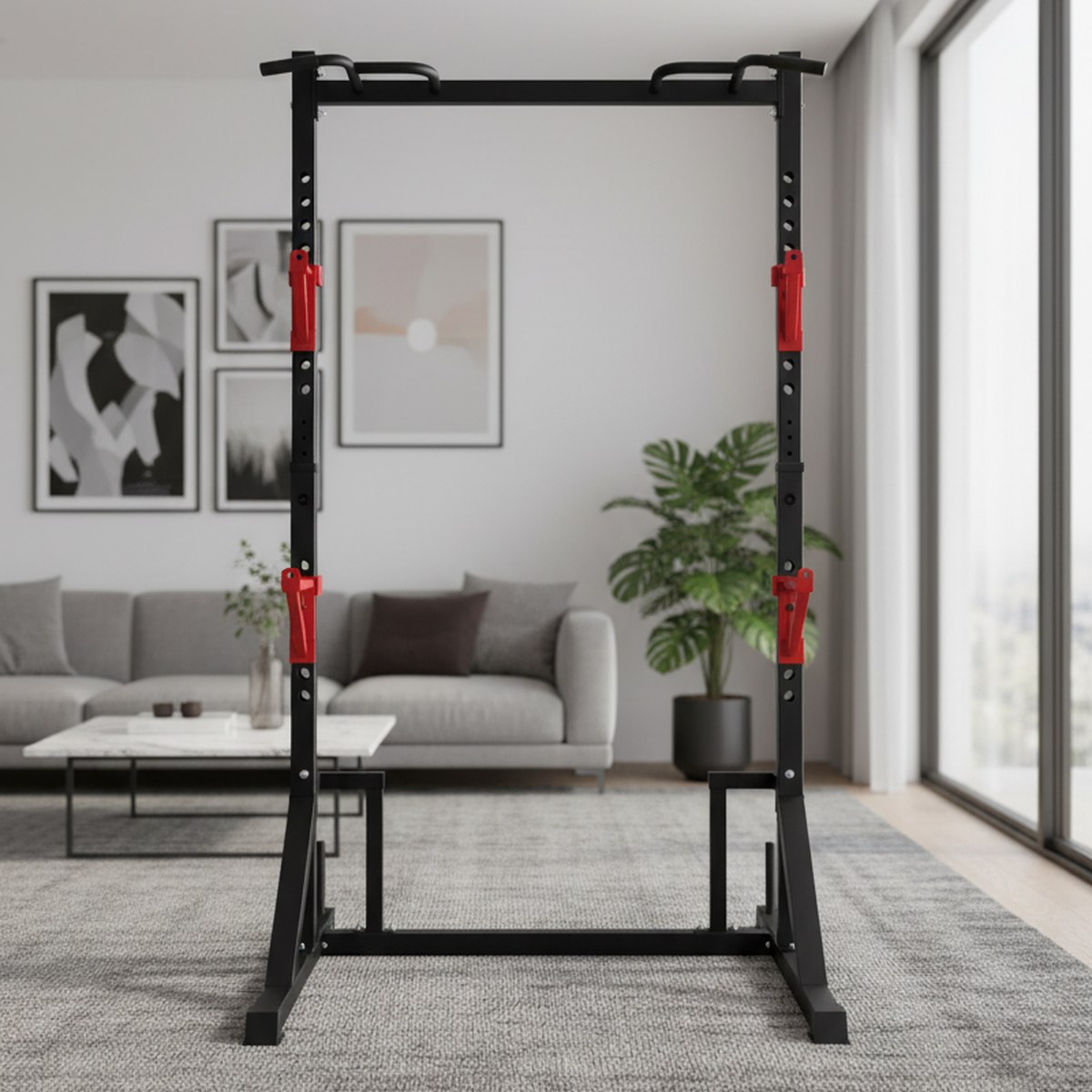 Power Rack Regolabile con Barr - Home Gym Fitness recensione e prezzo