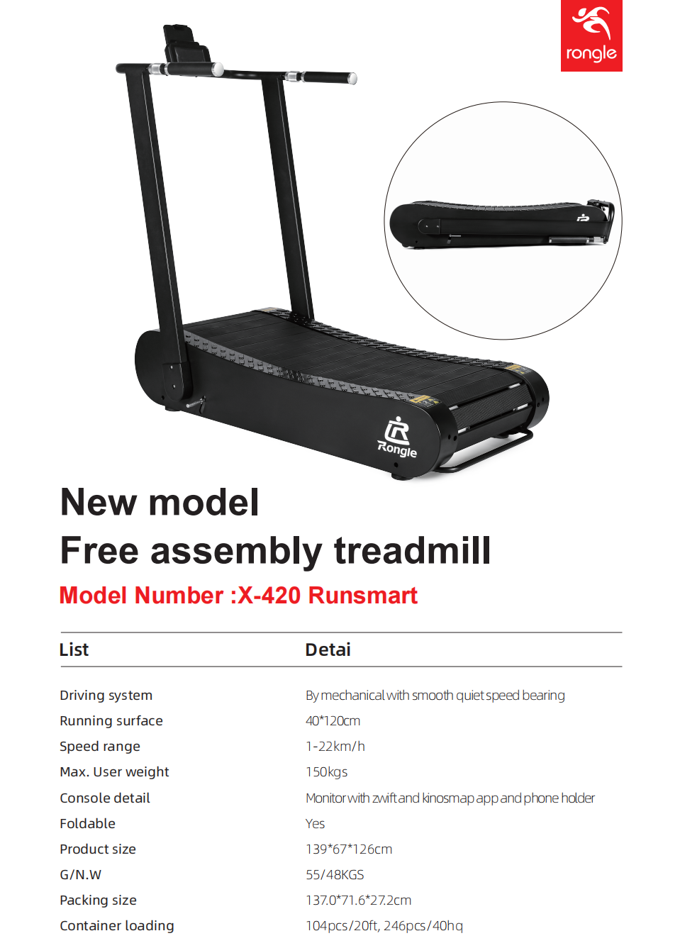 Tapis Roulant Curvo, Macchina  - Home Gym Manual recensione e prezzo