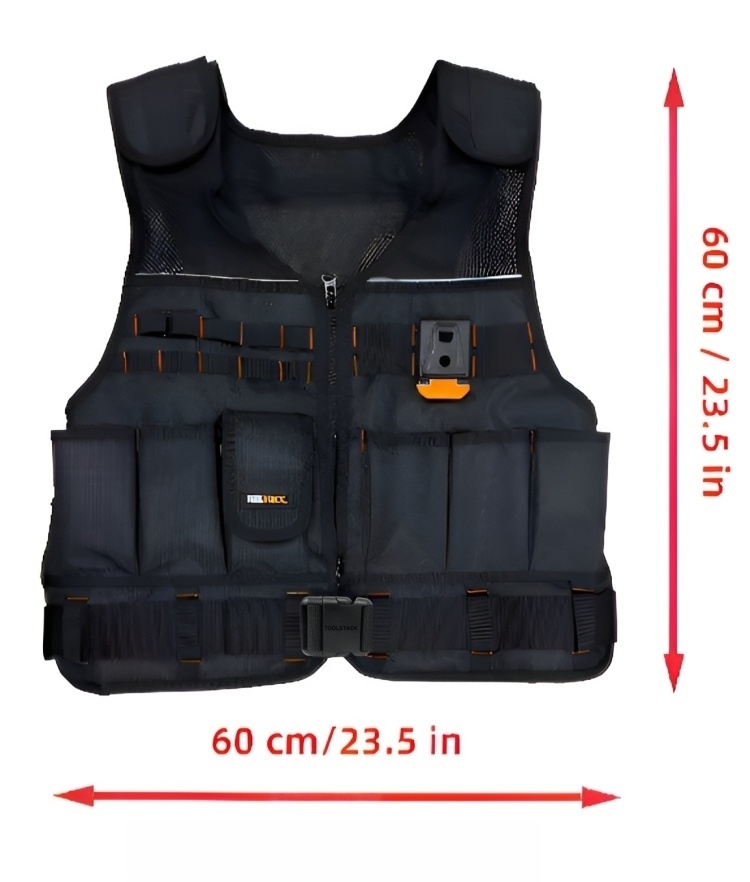 Gilet da Lavoro TOOLSTACK per  - Battle Rope Heavy recensione e prezzo