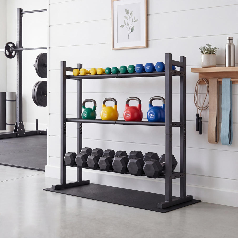 Porta manubri a 3 livelli per  - Home Gym Fitness recensione e prezzo
