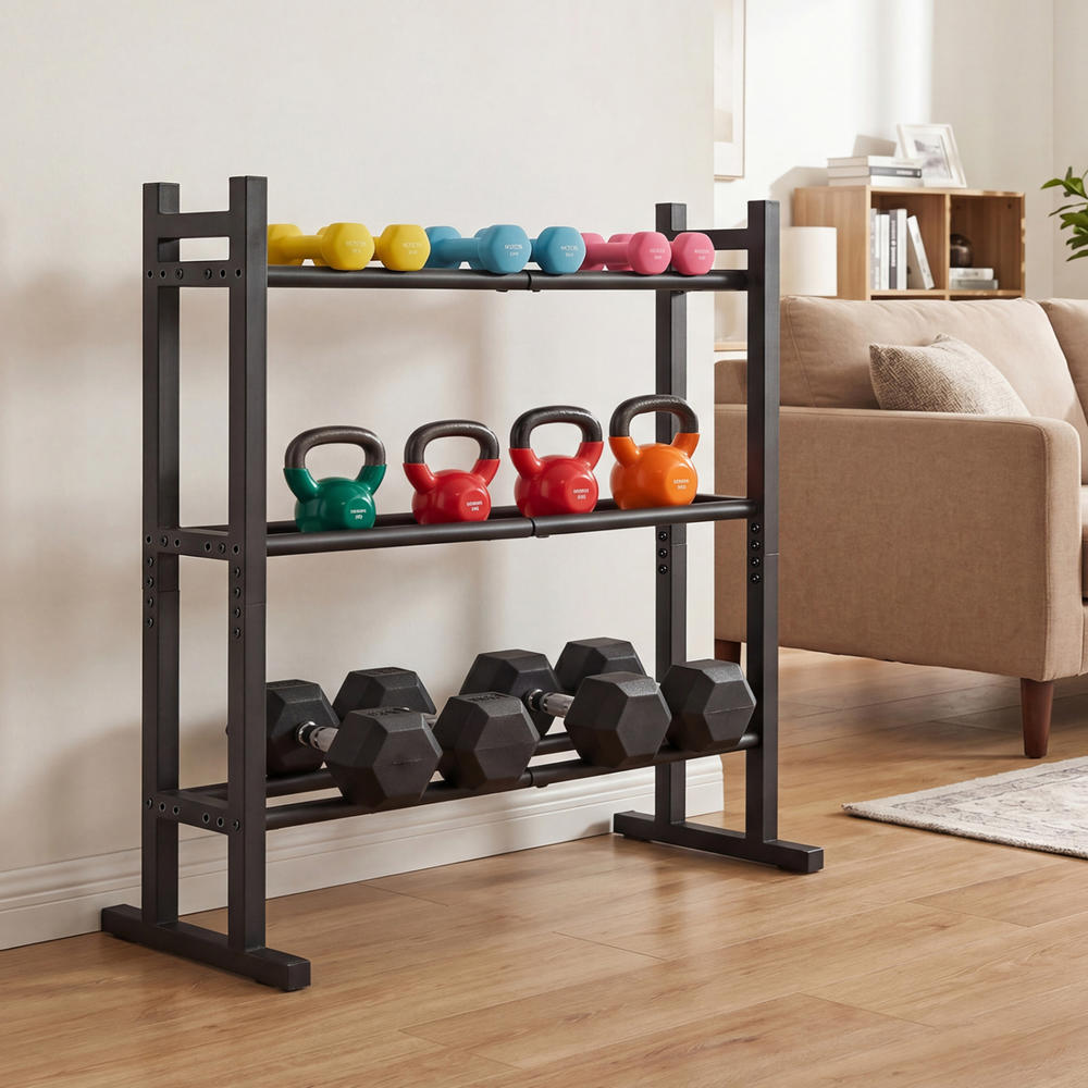Porta manubri a 3 livelli per  - Home Gym Fitness recensione e prezzo